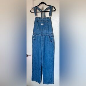 EUC Vintage Levi's Light Blue Denim Overalls, Large